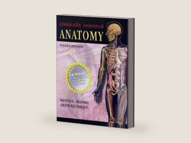 Clinically Oriented Anatomy, Fourth Edition by Keith L. Moore | barcode:9780781759366 | source:'9780781759366-right-three-quarter.jpg