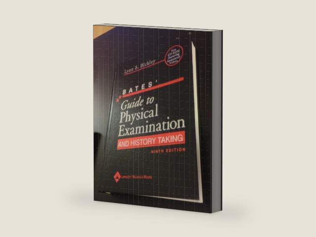 Bates' Guide to Physical Examination And History Taking (9th Edition) by Lynn S. Bickley | barcode:9780781767187 | source:'9780781767187-right-three-quarter.jpg