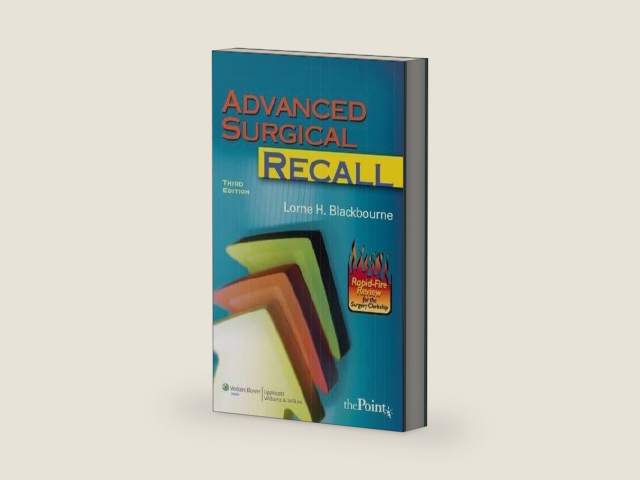 Advanced Surgical Recall (Recall Series) by Lorne H. Blackbourne | barcode:9780781770682 | source:'9780781770682-right-three-quarter.jpg