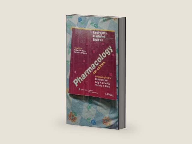 Lippincott's Illustrated Reviews: Pharmacology, 4th Edition (Lippincott's Illustrated Reviews Series) by Richard Finkel | barcode:9780781771559 | source:'9780781771559-right-three-quarter.jpg