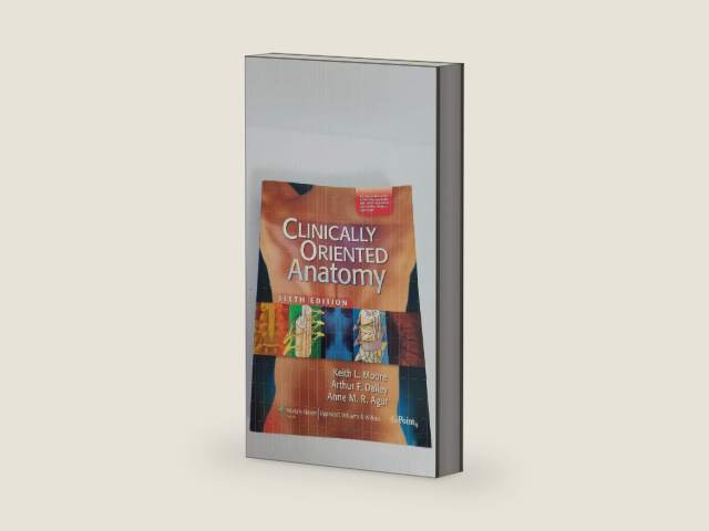 Clinically Oriented Anatomy by Keith L. Moore | barcode:9780781775250 | source:'9780781775250-right-three-quarter.jpg