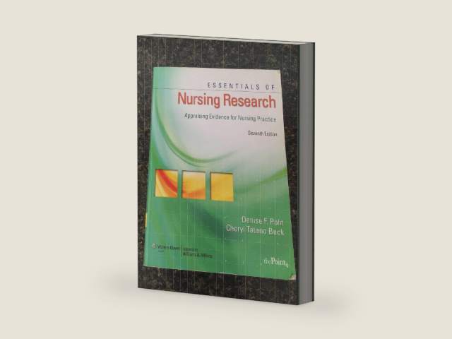 Essentials of Nursing Research: Appraising Evidence for Nursing Practice by Denise F. Polit | barcode:9780781781534 | source:'9780781781534-right-three-quarter.jpg
