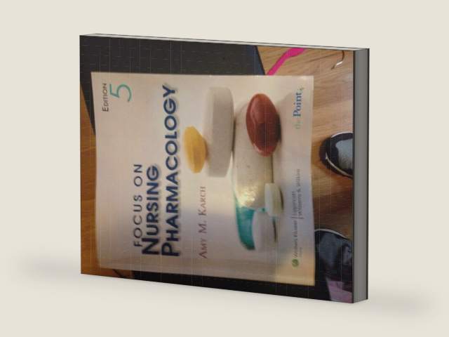 Focus on Nursing Pharmacology/ Lippincott's Photo Atlas of Medication Administration by Amy M. Karch | barcode:9780781789820 | source:'9780781789820-right-three-quarter.jpg