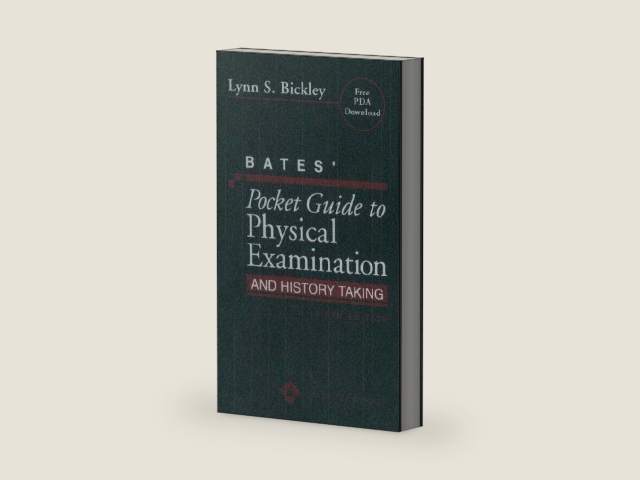 Bates' Pocket Guide to Physical Examination And History Taking by Lynn S. Bickley | barcode:9780781793483 | source:'9780781793483-right-three-quarter.jpg