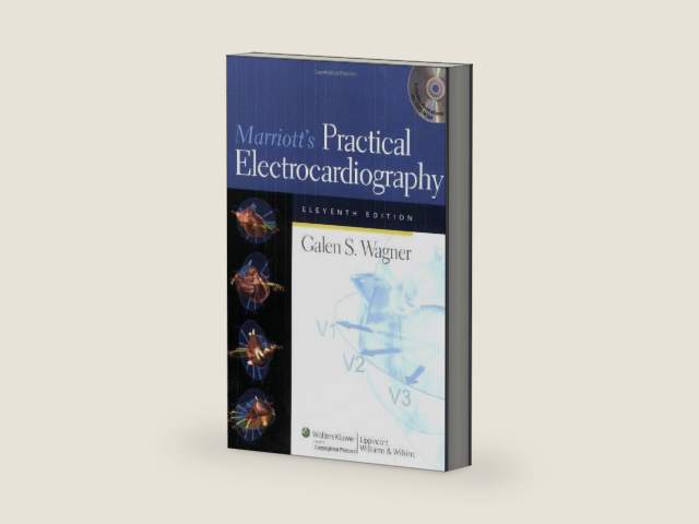 Marriott's Practical Electrocardiography by Galen S. Wagner | barcode:9780781797382 | source:'9780781797382-right-three-quarter.jpg