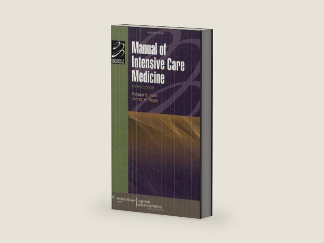 Manual of Intensive Care Medicine (Spiral Manual Series) by Richard S. Irwin | barcode:9780781799928 | source:'9780781799928-right-three-quarter.jpg