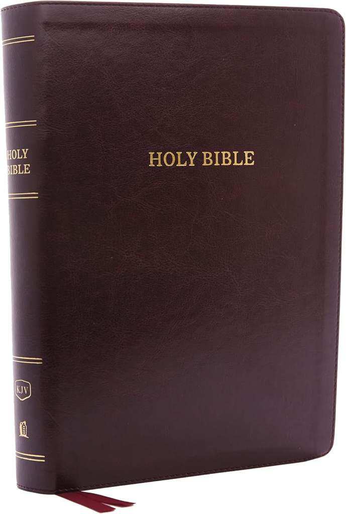 KJV Holy Bible: Super Giant Print with 43,000 Cross References, Deluxe Burgundy Leathersoft, Red Letter, Comfort Print (Thumb Indexed): King James Version by Thomas Nelson | barcode:9780785215691 | source:'9780785215691.jpg
