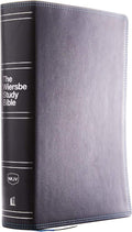 NKJV, Wiersbe Study Bible, Leathersoft, Black, Red Letter, Comfort Print: Be Transformed by the Power of God’s Word by Thomas Nelson | barcode:9780785220985 | source:'9780785220985.jpg