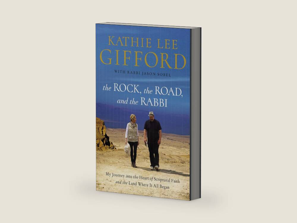 The Rock, the Road, and the Rabbi: My Journey into the Heart of Scriptural Faith and the Land Where It All Began by Kathie Lee Gifford | barcode:9780785222231 | source:'9780785222231-right-three-quarter.jpg