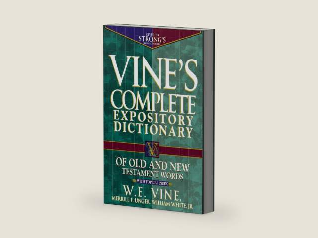 Vine's Complete Expository Dictionary of Old and New Testament Words: Super Value Edition by W. E. Vine | barcode:9780785260202 | source:'9780785260202-right-three-quarter.jpg