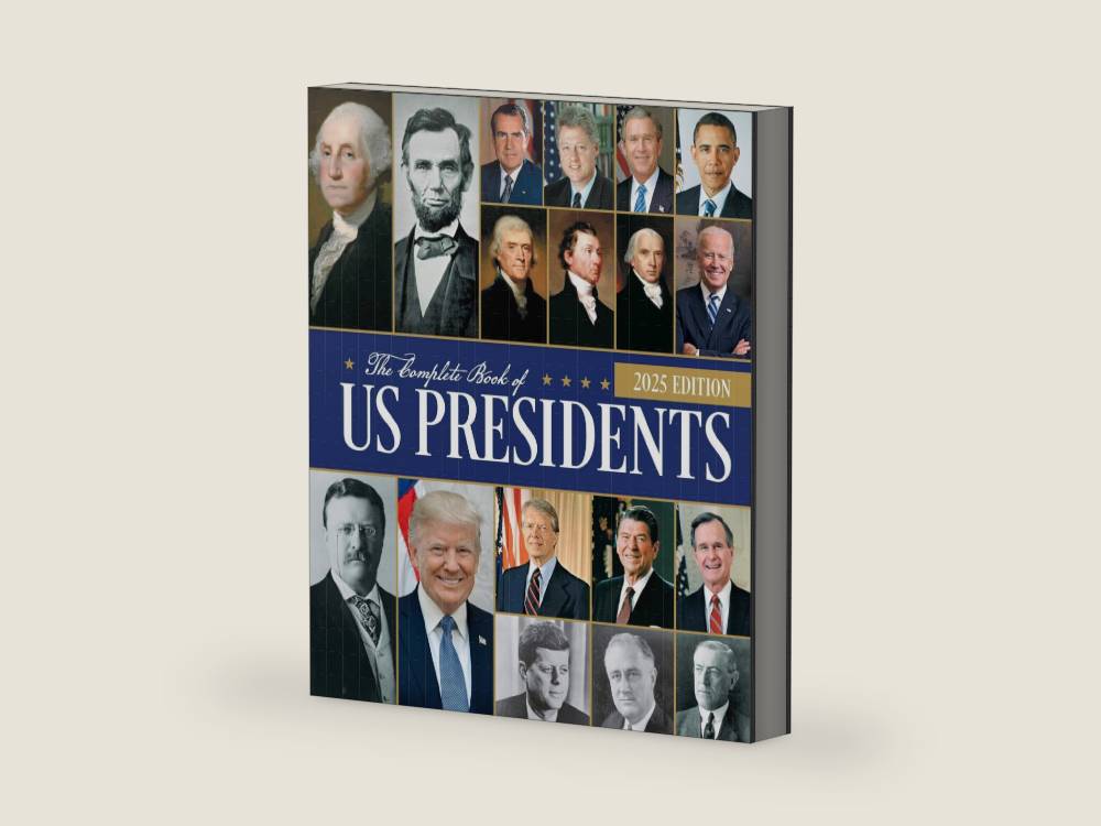 The Complete Book of US Presidents, Fifth Edition: Updated for 2024 by Bill Yenne | barcode:9780785846550 | source:'9780785846550-right-three-quarter.jpg
