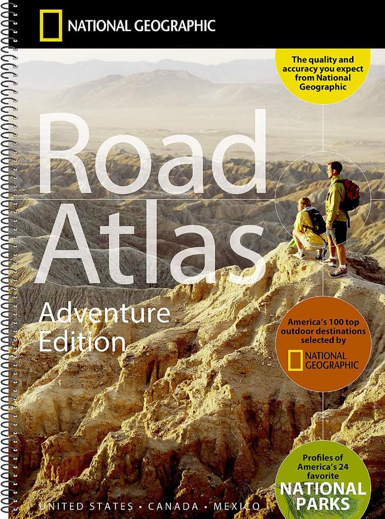 National Geographic Road Atlas 2027: Adventure Edition [United States, Canada, Mexico] by National Geographic Maps | barcode:9780792289890 | source:'9780792289890.jpg