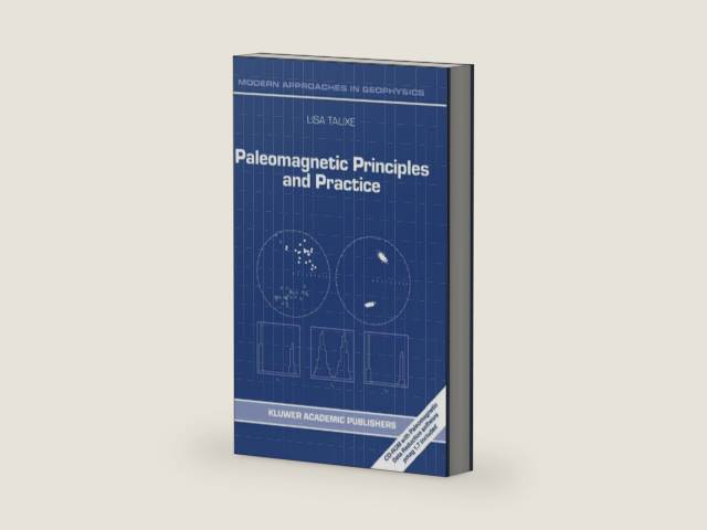 Paleomagnetic Principles and Practice (Modern Approaches in Geophysics, 17) by L. Tauxe | barcode:9780792352587 | source:'9780792352587-right-three-quarter.jpg