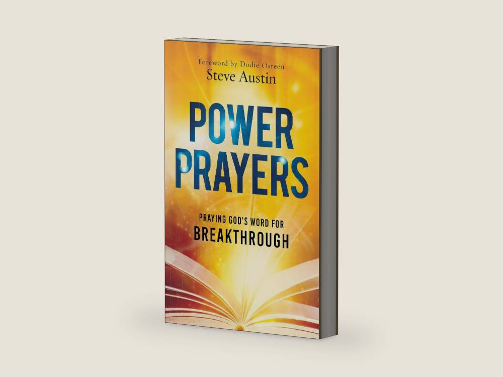 Power Prayers: Praying God's Word for Breakthrough by Steve Austin | barcode:9780800773380 | source:'9780800773380-right-three-quarter.jpg