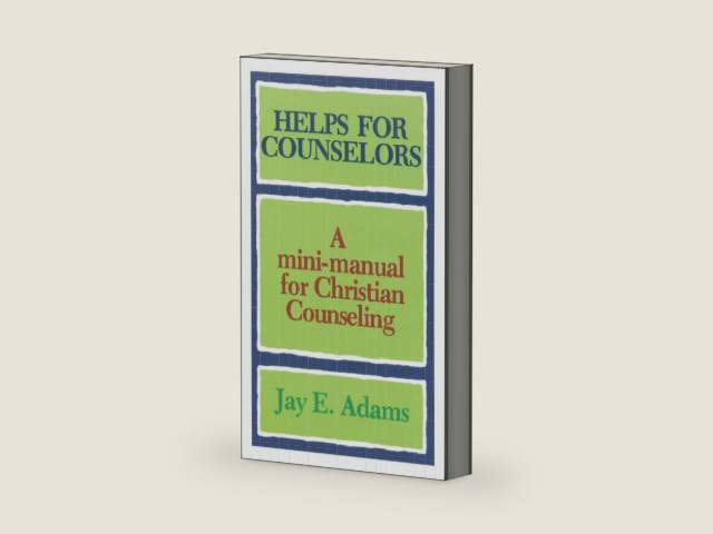 Helps for Counselors: A mini-manual for Christian Counseling by Jay E. Adams | barcode:9780801001567 | source:'9780801001567-right-three-quarter.jpg