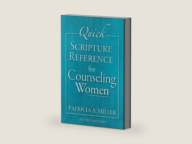 Quick Scripture Reference for Counseling Women by Patricia A. Miller | barcode:9780801015809 | source:'9780801015809-right-three-quarter.jpg