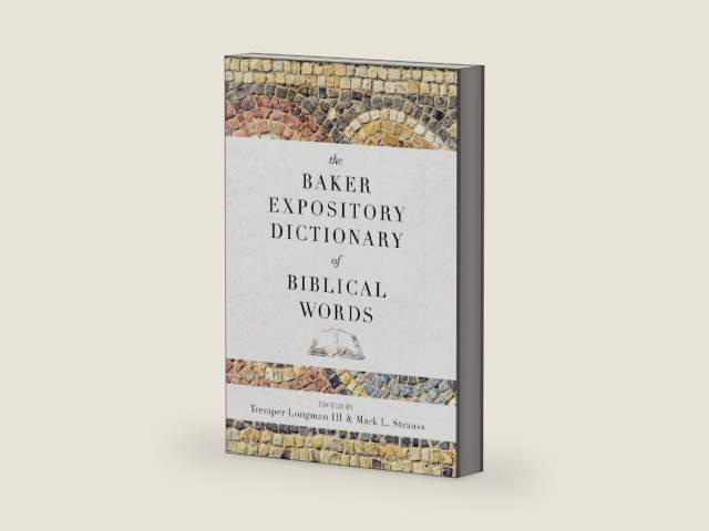 The Baker Expository Dictionary of Biblical Words by Tremper Longman III | barcode:9780801019333 | source:'9780801019333-right-three-quarter.jpg