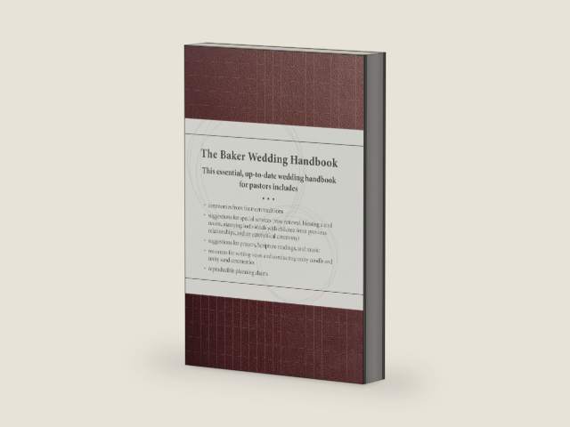 The Baker Wedding Handbook by Paul E. Engle | barcode:9780801019678 | source:'9780801019678-right-three-quarter.jpg