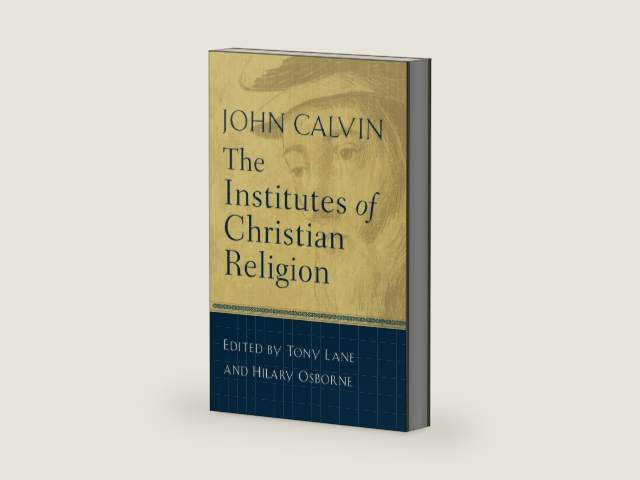 The Institutes of Christian Religion by John Calvin | barcode:9780801025242 | source:'9780801025242-right-three-quarter.jpg