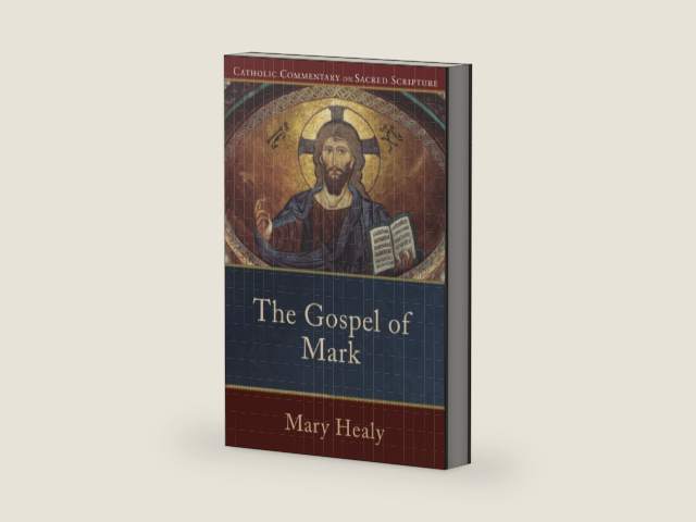 The Gospel of Mark: A Catholic Bible Commentary on the New Testament by Trusted Biblical Scholars | CCSS (Catholic Commentary on Sacred Scripture) by Mary Healy | barcode:9780801035869 | source:'9780801035869-right-three-quarter.jpg