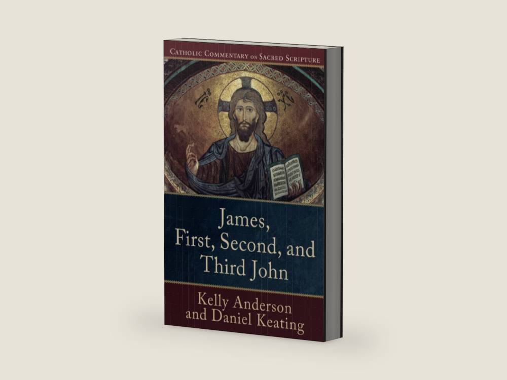 James, First, Second, and Third John: A Catholic Bible Commentary on the New Testament by Trusted Biblical Scholars | CCSS (Catholic Commentary on Sacred Scripture) by Kelly Anderson | barcode:9780801049224 | source:'9780801049224-right-three-quarter.jpg