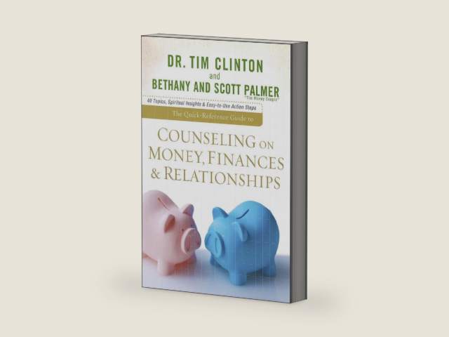 Quick-Reference Guide to Counseling on Money, Finances & Relationships, The by Dr. Tim Clinton | barcode:9780801072338 | source:'9780801072338-right-three-quarter.jpg