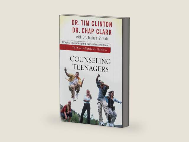 The Quick-Reference Guide to Counseling Teenagers by Tim Clinton | barcode:9780801072352 | source:'9780801072352-right-three-quarter.jpg