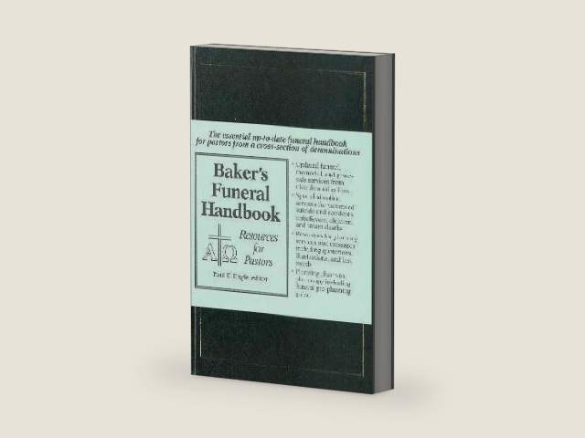 Baker's Funeral Handbook: Resources for Pastors by Paul E. Engle | barcode:9780801090103 | source:'9780801090103-right-three-quarter.jpg