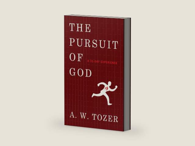 The Pursuit of God: A 31-Day Experience by A W Tozer | barcode:9780802421951 | source:'9780802421951-right-three-quarter.jpg