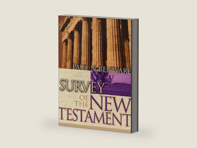 Survey of the New Testament by Paul N Benware | barcode:9780802424839 | source:'9780802424839-right-three-quarter.jpg