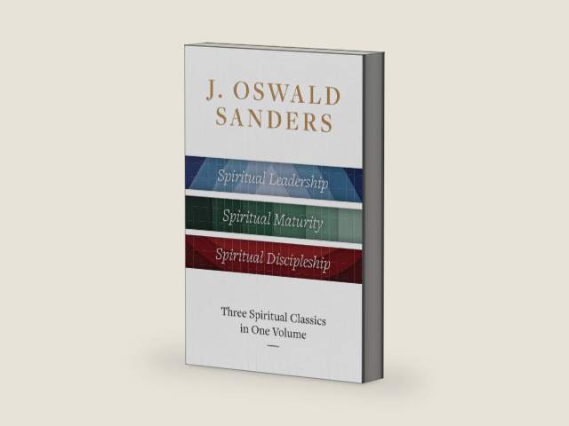J. Oswald Sanders: Three Spiritual Classics in One Volume: Spiritual Leadership, Spiritual Maturity, Spiritual Discipleship by J Oswald Sanders | barcode:9780802434128 | source:'9780802434128-right-three-quarter.jpg