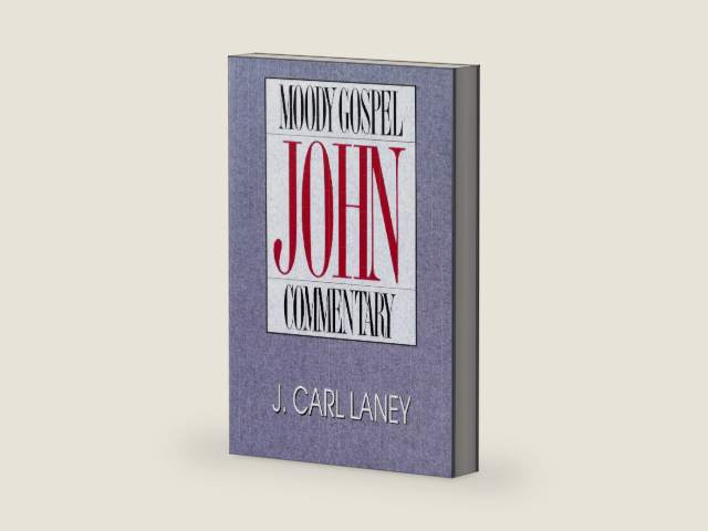 John (Moody Gospel Commentary) by Carl Laney | barcode:9780802456212 | source:'9780802456212-right-three-quarter.jpg