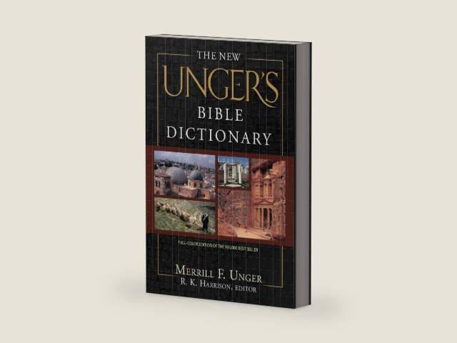 The New Unger's Bible Dictionary by Merrill F Unger | barcode:9780802490667 | source:'9780802490667-right-three-quarter.jpg