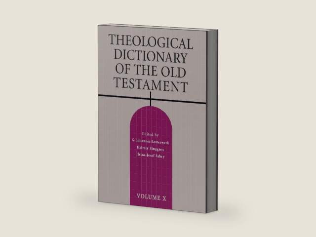 Theological Dictionary of the Old Testament: 10 by G. Johannes Botterweck | barcode:9780802823342 | source:'9780802823342-right-three-quarter.jpg