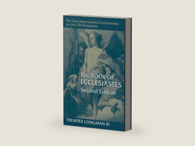 The Book of Ecclesiastes, 2nd ed. (New International Commentary on the Old Testament (NICOT)) by Tremper Longman III | barcode:9780802879059 | source:'9780802879059-right-three-quarter.jpg