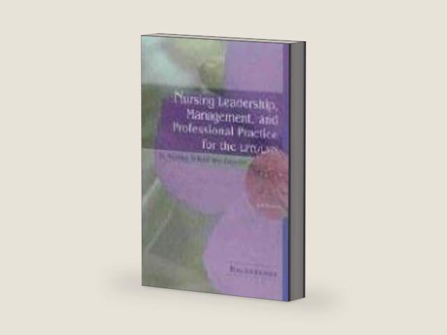 Nursing Leadership, Management and Professional Practice for the LPN/LVN: In Nursing School and Beyond by Mary Ann Anderson | barcode:9780803612914 | source:'9780803612914-right-three-quarter.jpg