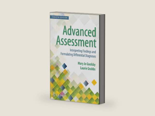 Advanced Assessment: Interpreting Findings and Formulating Differential Diagnoses by Mary Jo Goolsby EdD MSN NP-C FAANP FAAN | barcode:9780803668942 | source:'9780803668942-right-three-quarter.jpg