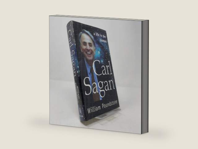 Carl Sagan: A Life in the Cosmos by William Poundstone | barcode:9780805057669 | source:'9780805057669-right-three-quarter.jpg
