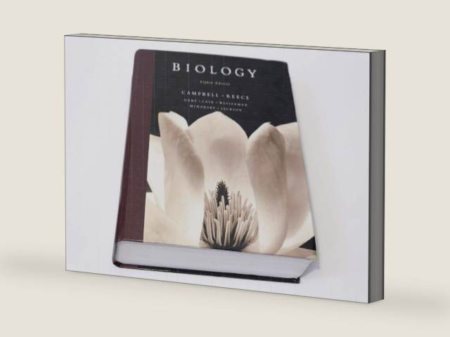 Biology, 8th Edition by Neil A. Campbell | barcode:9780805368444 | source:'9780805368444-right-three-quarter.jpg
