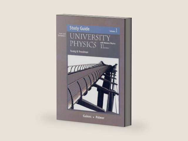 University Physics with Modern Physics: Study Guide Vol.1 by James R. Gaines | barcode:9780805387780 | source:'9780805387780-right-three-quarter.jpg