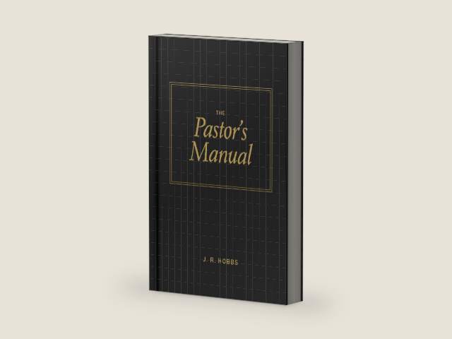 The Pastor's Manual by James R. Hobbs | barcode:9780805423013 | source:'9780805423013-right-three-quarter.jpg