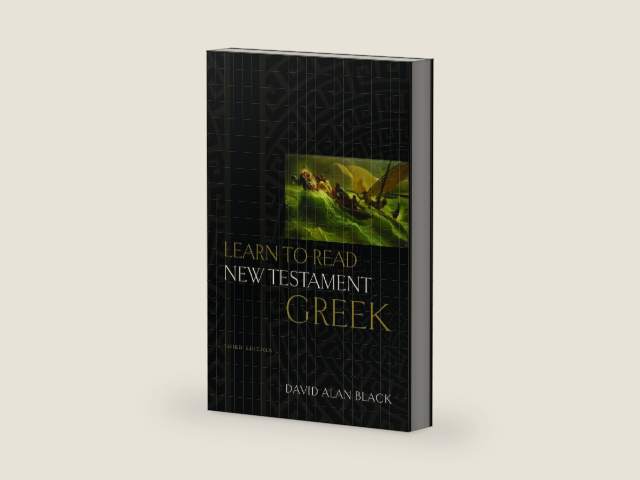 Learn to Read New Testament Greek by David Alan Black | barcode:9780805444933 | source:'9780805444933-right-three-quarter.jpg