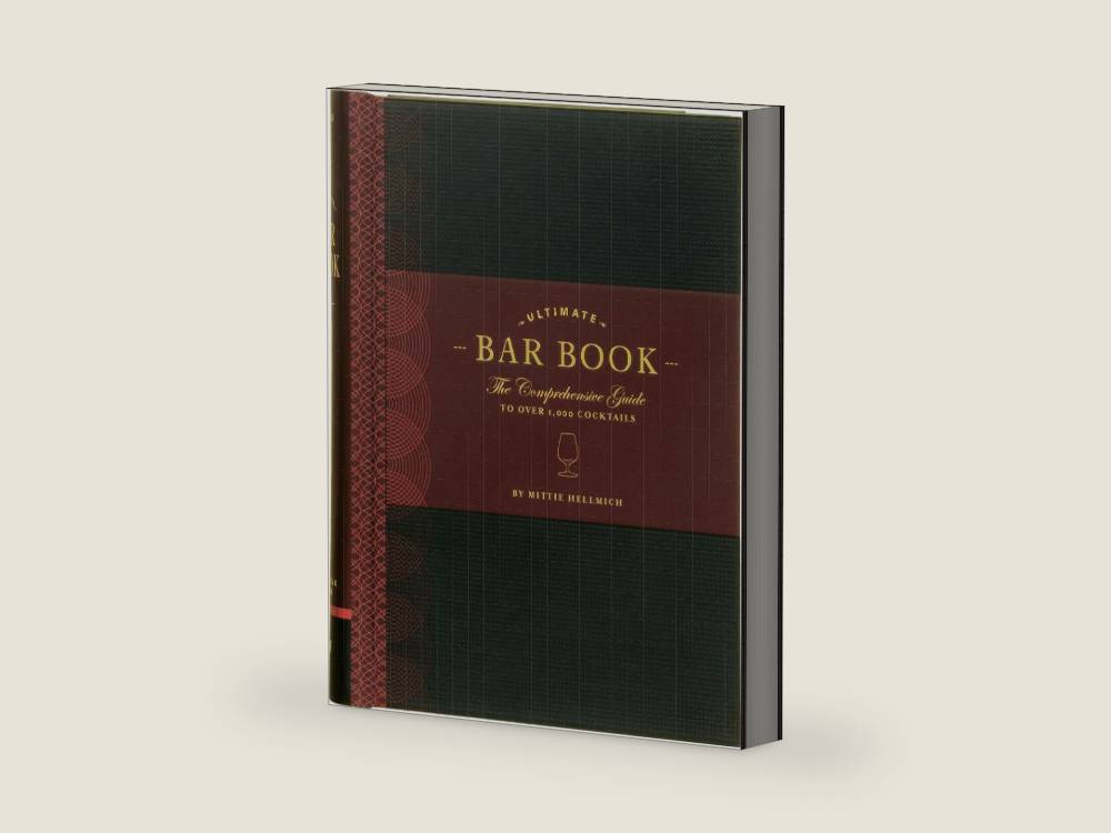 The Ultimate Bar Book: The Comprehensive Guide to Over 1,000 Cocktails (Cocktail Book, Bartender Book, Mixology Book, Mixed Drinks Recipe Book) by Mittie Hellmich | barcode:9780811843515 | source:'9780811843515-right-three-quarter.jpg