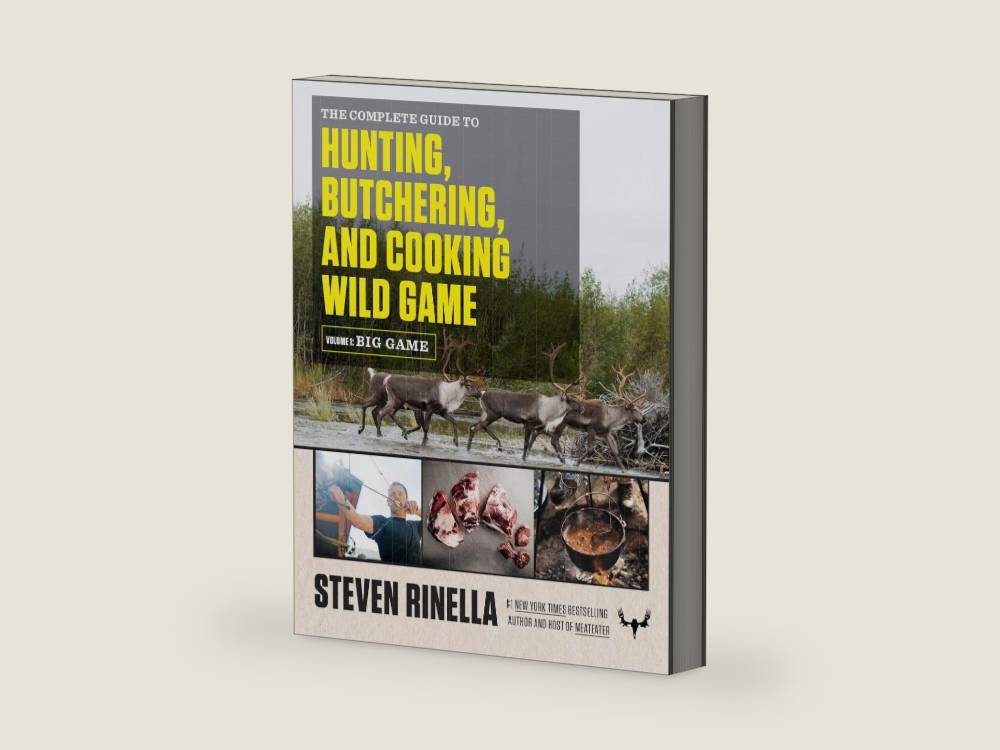 The Complete Guide to Hunting, Butchering, and Cooking Wild Game: Volume 1: Big Game by Steven Rinella | barcode:9780812994063 | source:'9780812994063-right-three-quarter.jpg