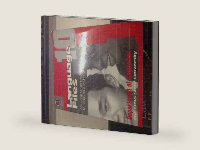 Language Files: Materials for an Introduction to Language and Linguistics by Anouschka Bergmann | barcode:9780814251638 | source:'9780814251638-right-three-quarter.jpg