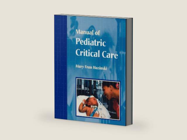 Manual of Pediatric Critical Care (Hazinski, Manual Pediatric Critical Care) by Hazinski | barcode:9780815142300 | source:'9780815142300-right-three-quarter.jpg