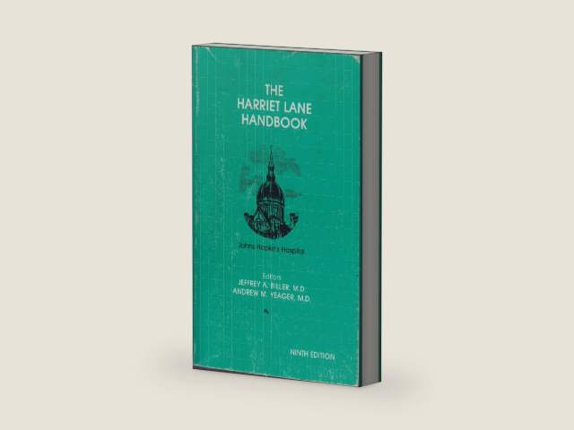 The Harriet Lane handbook: A manual for pediatric house officers by Johns Hopkins Hospital | barcode:9780815149224 | source:'9780815149224-right-three-quarter.jpg
