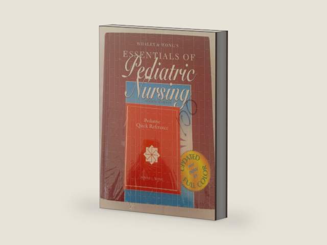 Whaley & Wong's Essentials of Pediatric Nursing/Pediatric Quick Reference/Color Reprint by R.N. Wong Donna L. | barcode:9780815191278 | source:'9780815191278-right-three-quarter.jpg