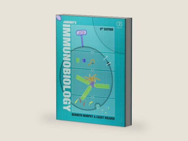 Janeway's Immunobiology by Kenneth Murphy | barcode:9780815345510 | source:'9780815345510-right-three-quarter.jpg