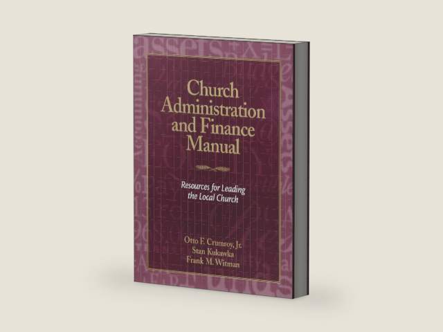 Church Administration and Finance Manual: Resources for Leading the Local Church by Otto Crumroy | barcode:9780819217479 | source:'9780819217479-right-three-quarter.jpg